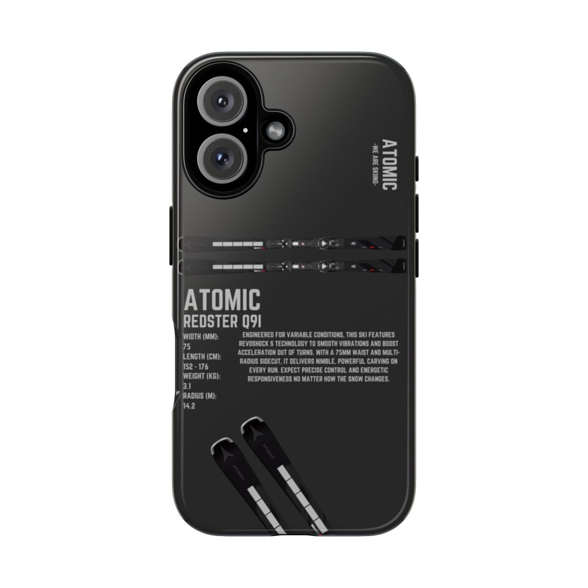 Atomic Redster Q9I Phone Case
