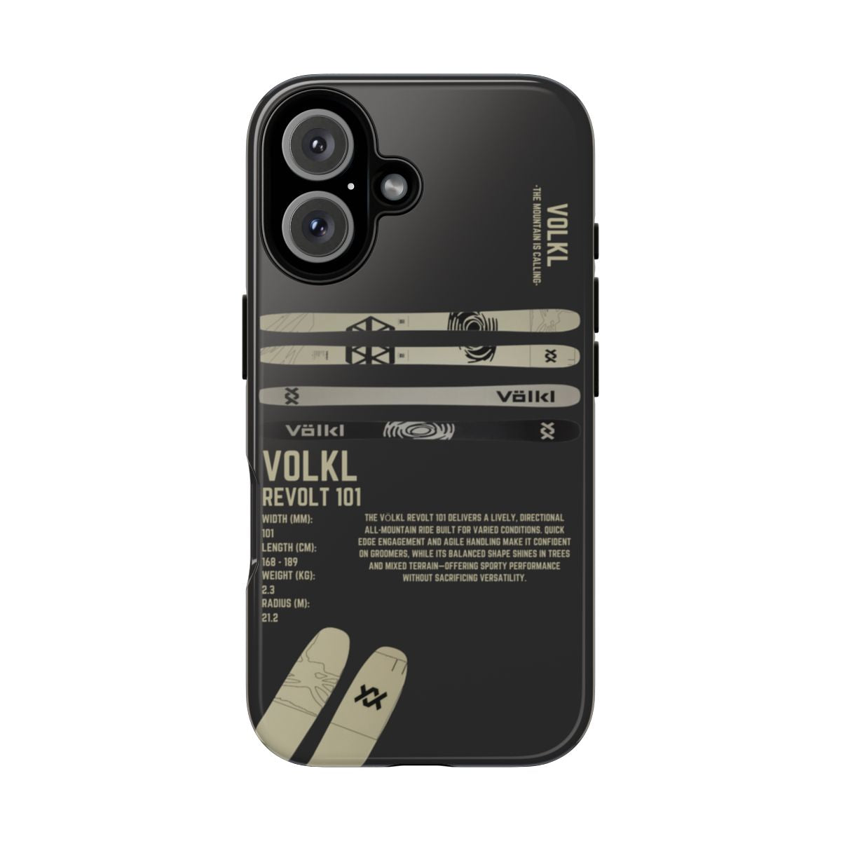 Volkl Revolt 101 Phone Case