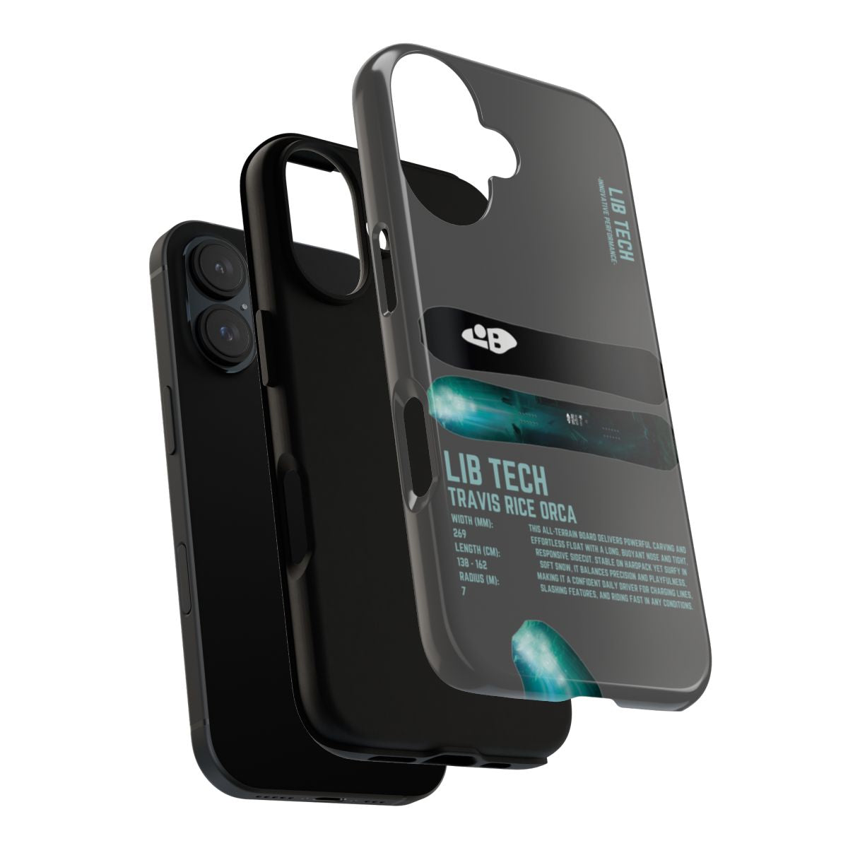Lib Tech Travis Rice Orca Phone Case