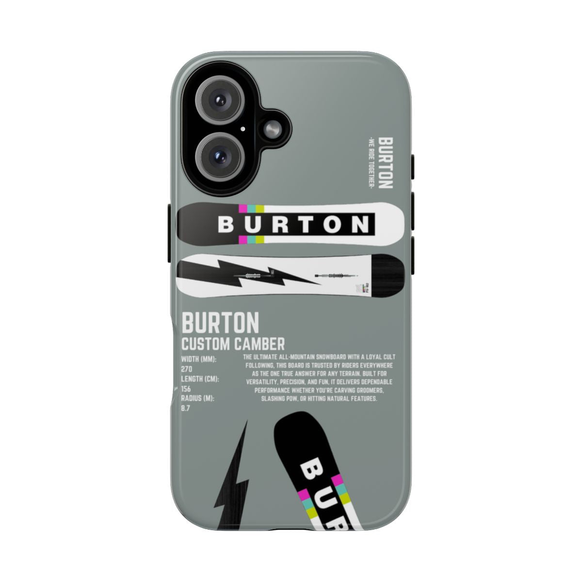 Burton Custom Camber Phone Case