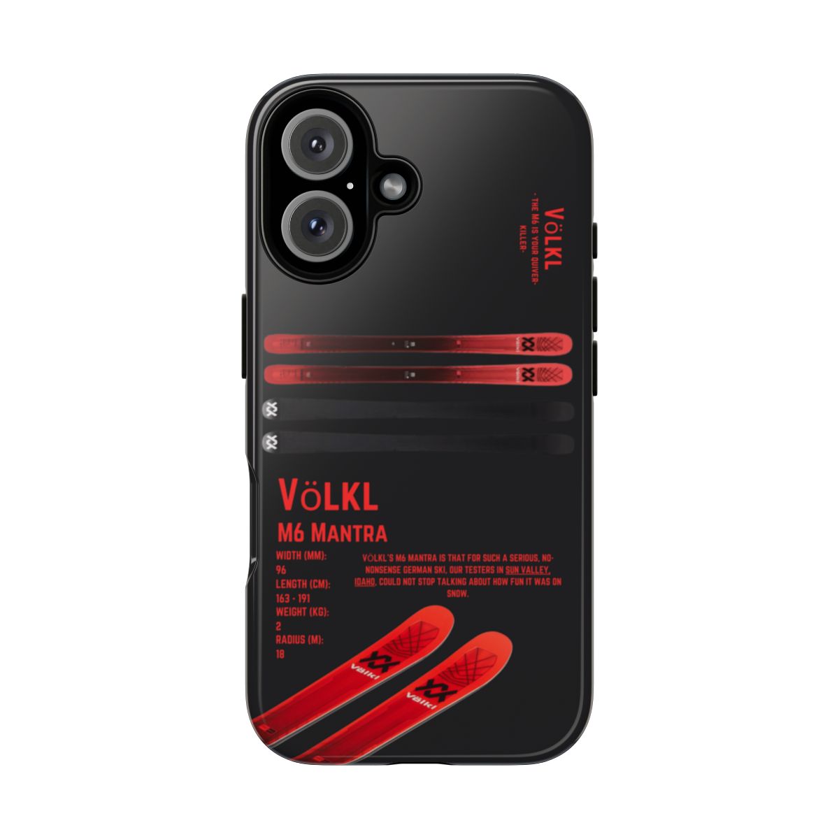 Volkl M6 Mantra Phone Case