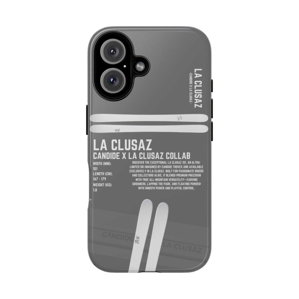 LA Clusaz Candide X LA Clusaz Phone Case