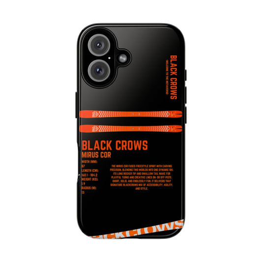 Black Crows Mirus Cor Phone Case