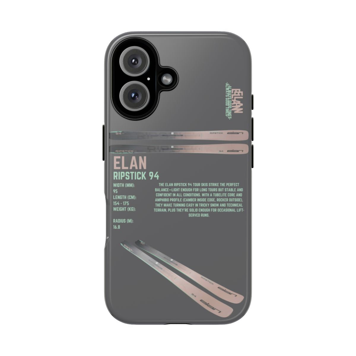 Elan Ripstick 94 Phone Case