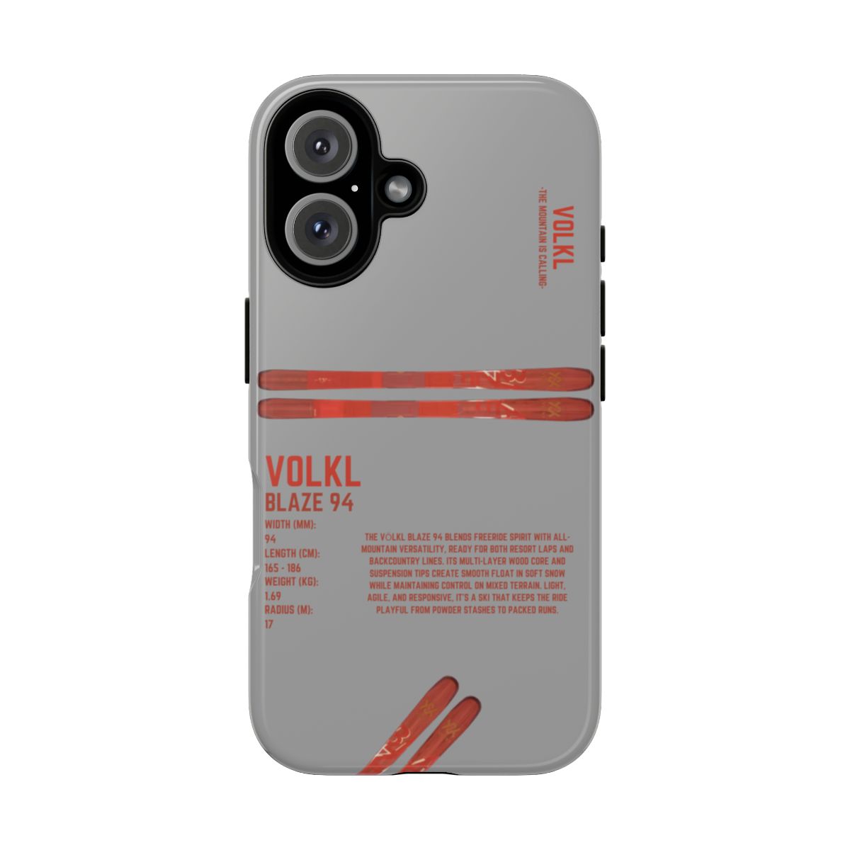 Volkl Blaze 94 Phone Case