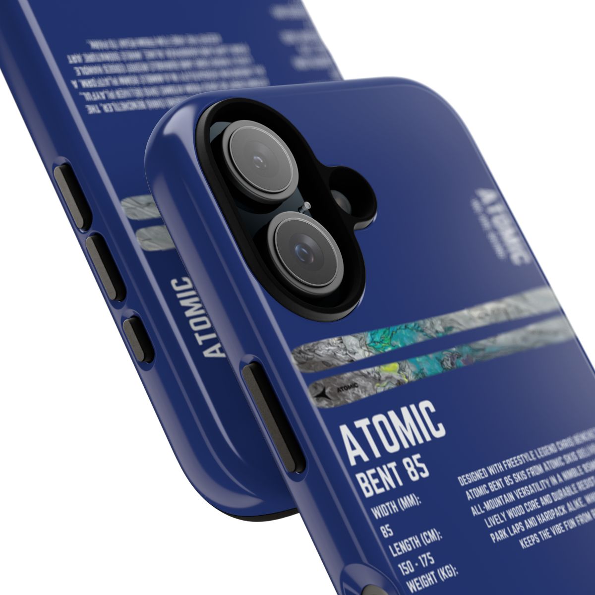 Atomic Bent 85 Phone Case