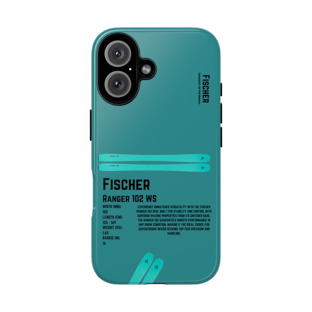 Fischer Ranger 102 Ws Phone Case