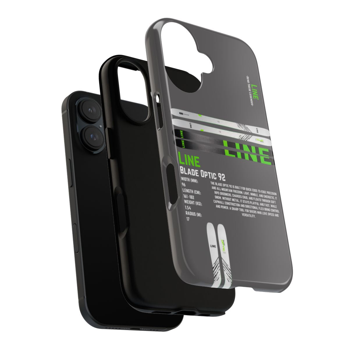 Line Blade Optic 92 Phone Case