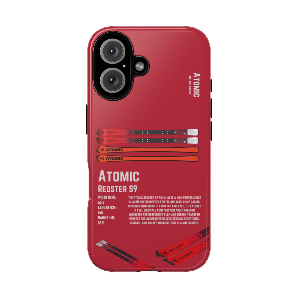 Atomic Redster S9 Phone Case