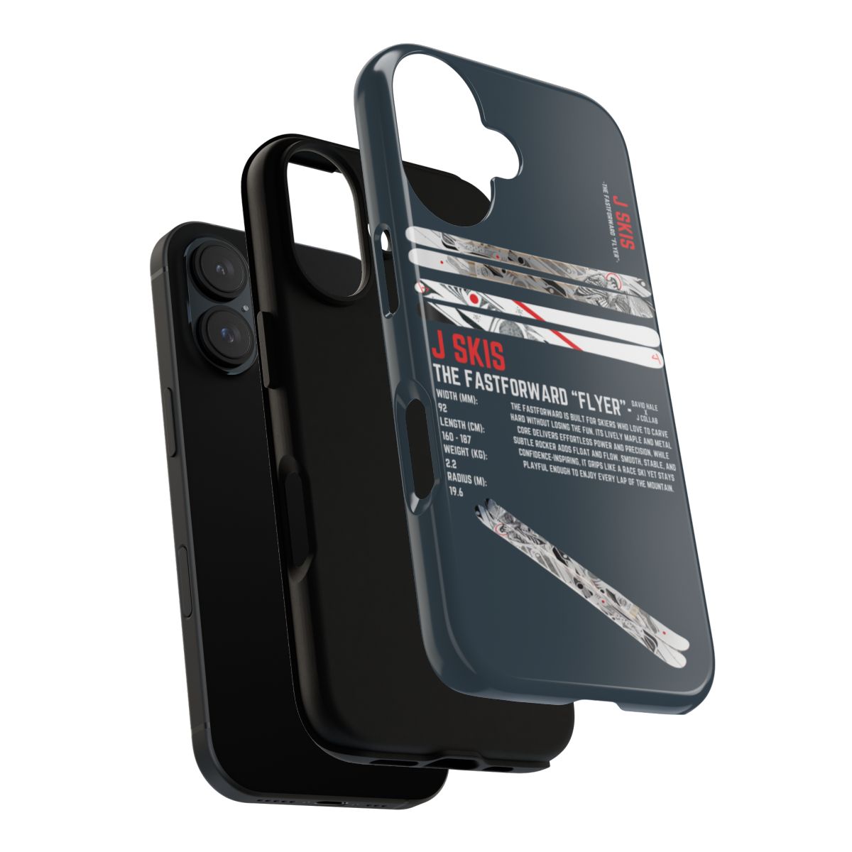 J Skis The Fastforward Flyer Phone Case