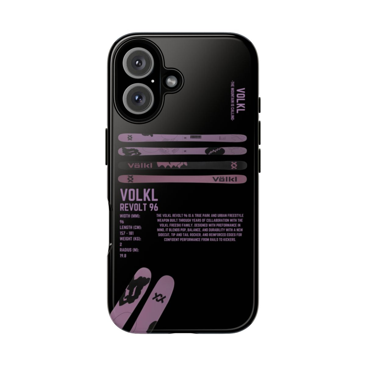 Volkl Revolt 96 Phone Case