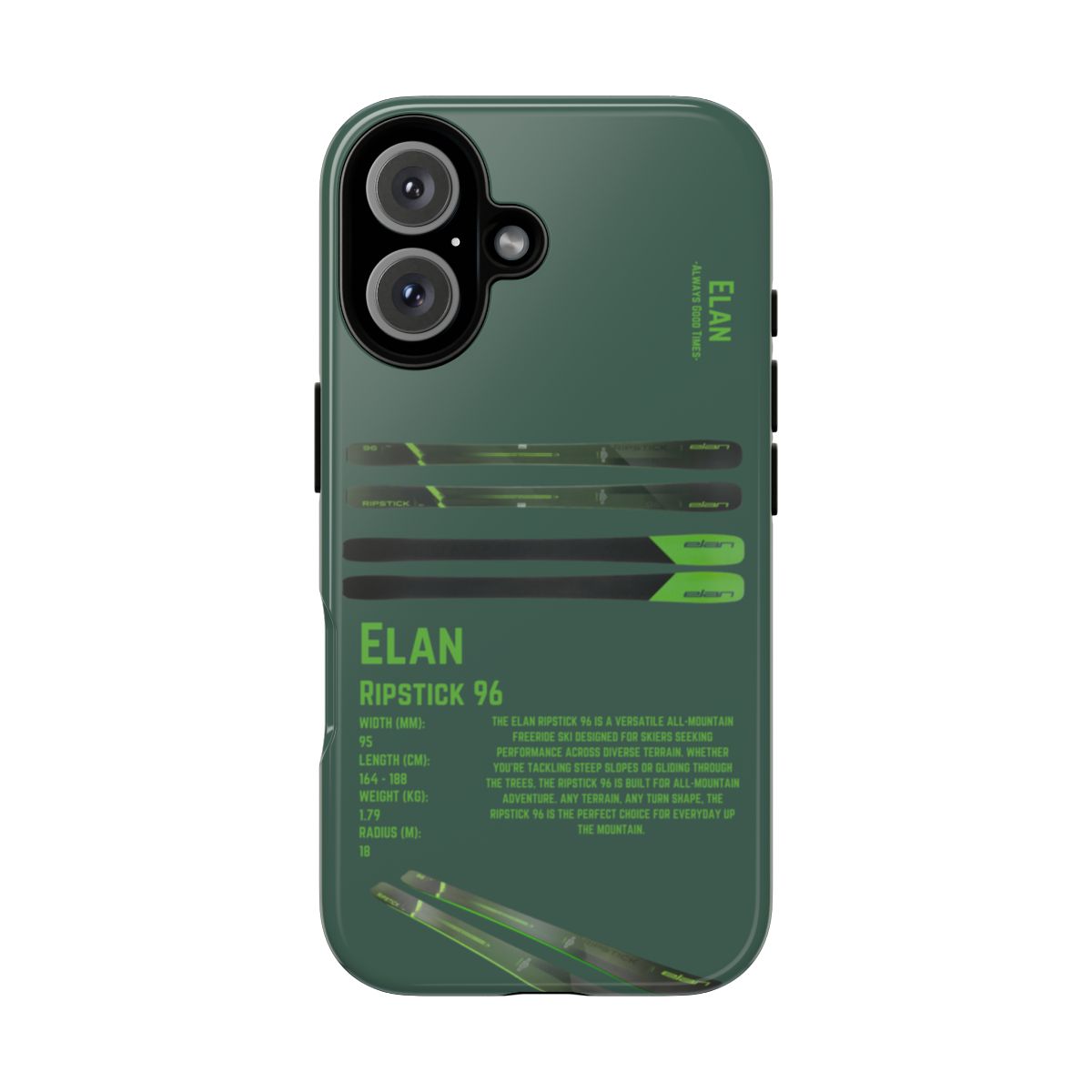 Elan Playmaker 96 Phone Case