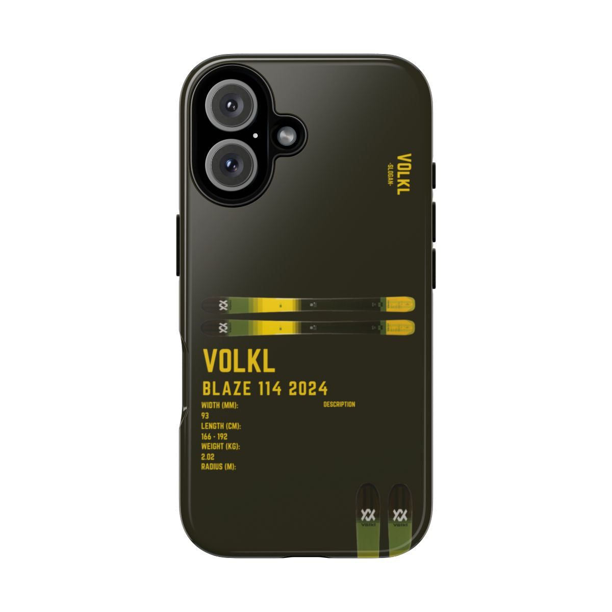 Volkl Blaze 114 Phone Case