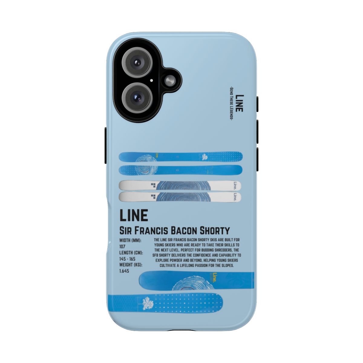 Line Sir Francis Bacon Shorty Phone Case