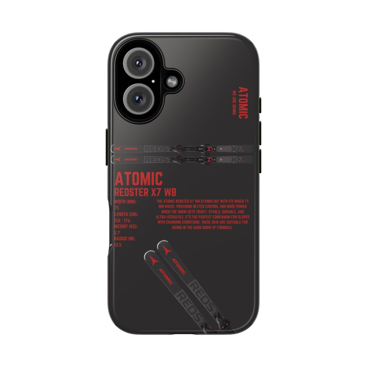 Atomic Redster X7 Wb Phone Case