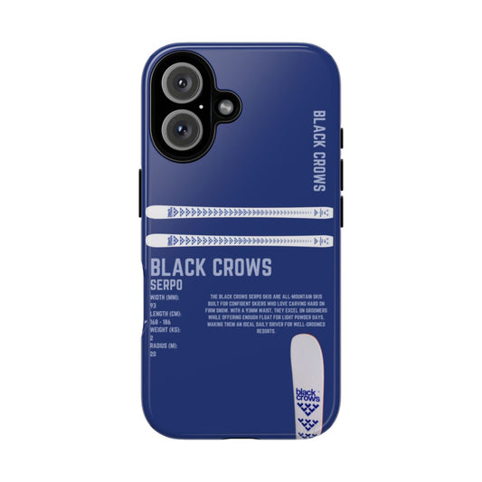 Black Crows Serpo Phone Case