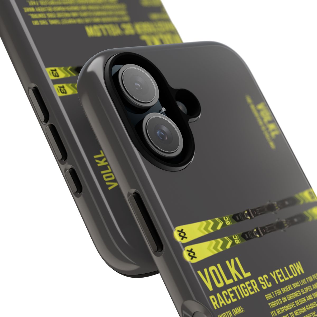 Volkl Reacetiger SC Yellow Phone Case