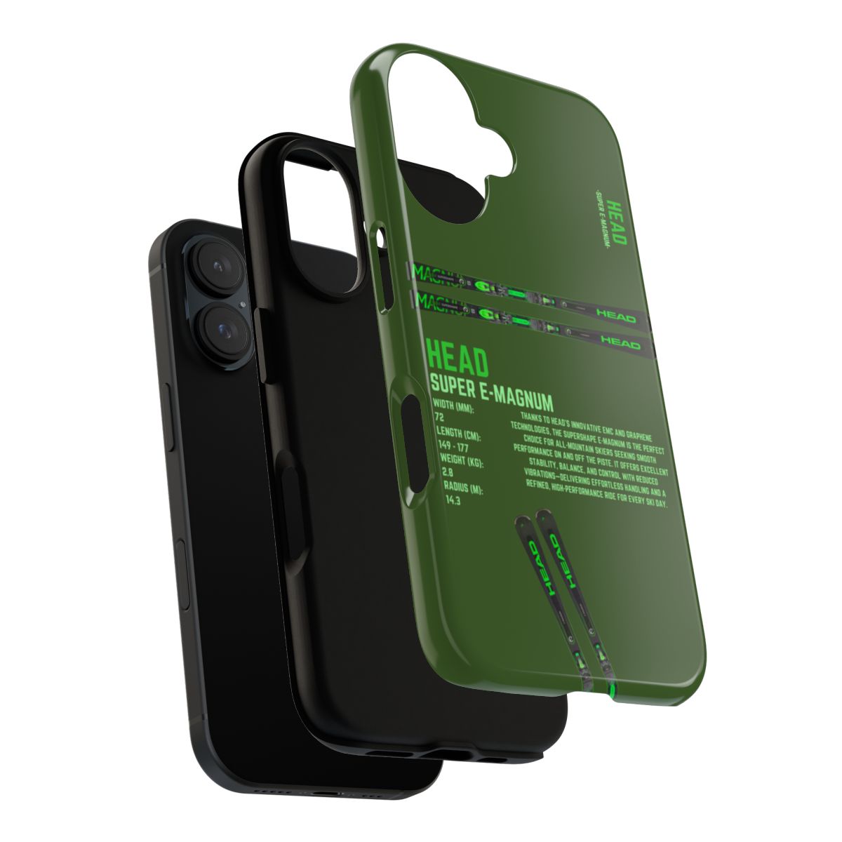 Head Super E-Magnum Phone Case