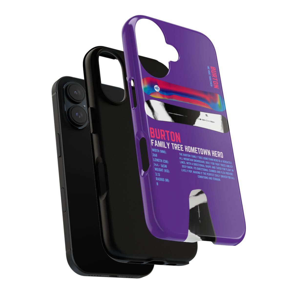 Burton Family Tree Hometown Hero Phone Case