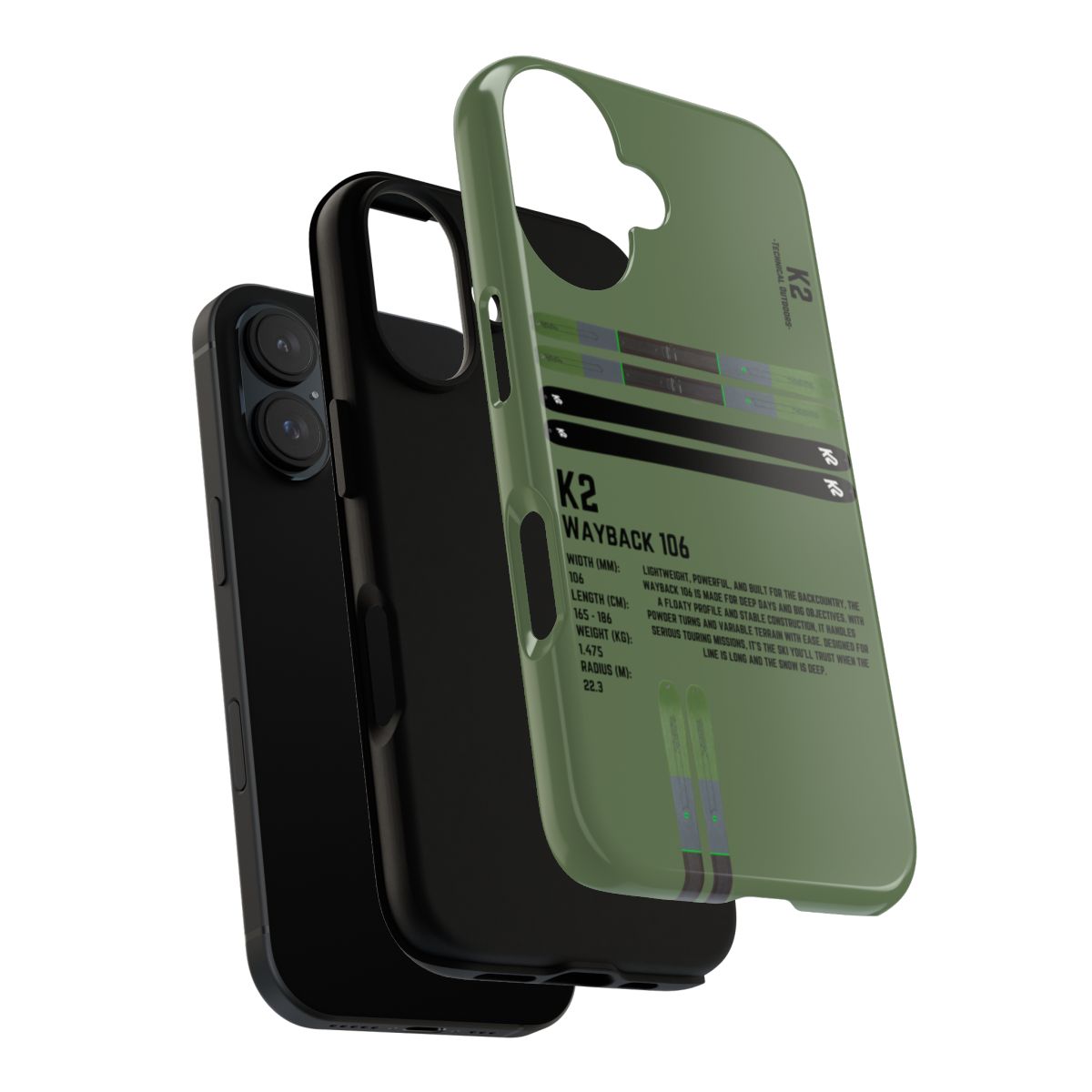 K2 Wayback 106 Phone Case
