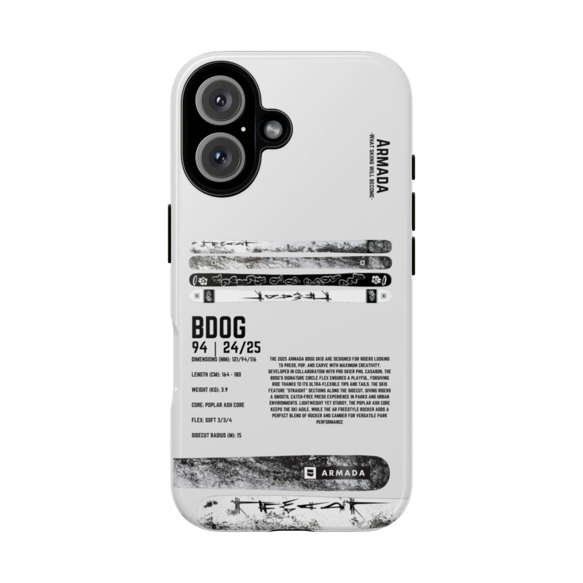 Armada Bdog 94 Phone Case