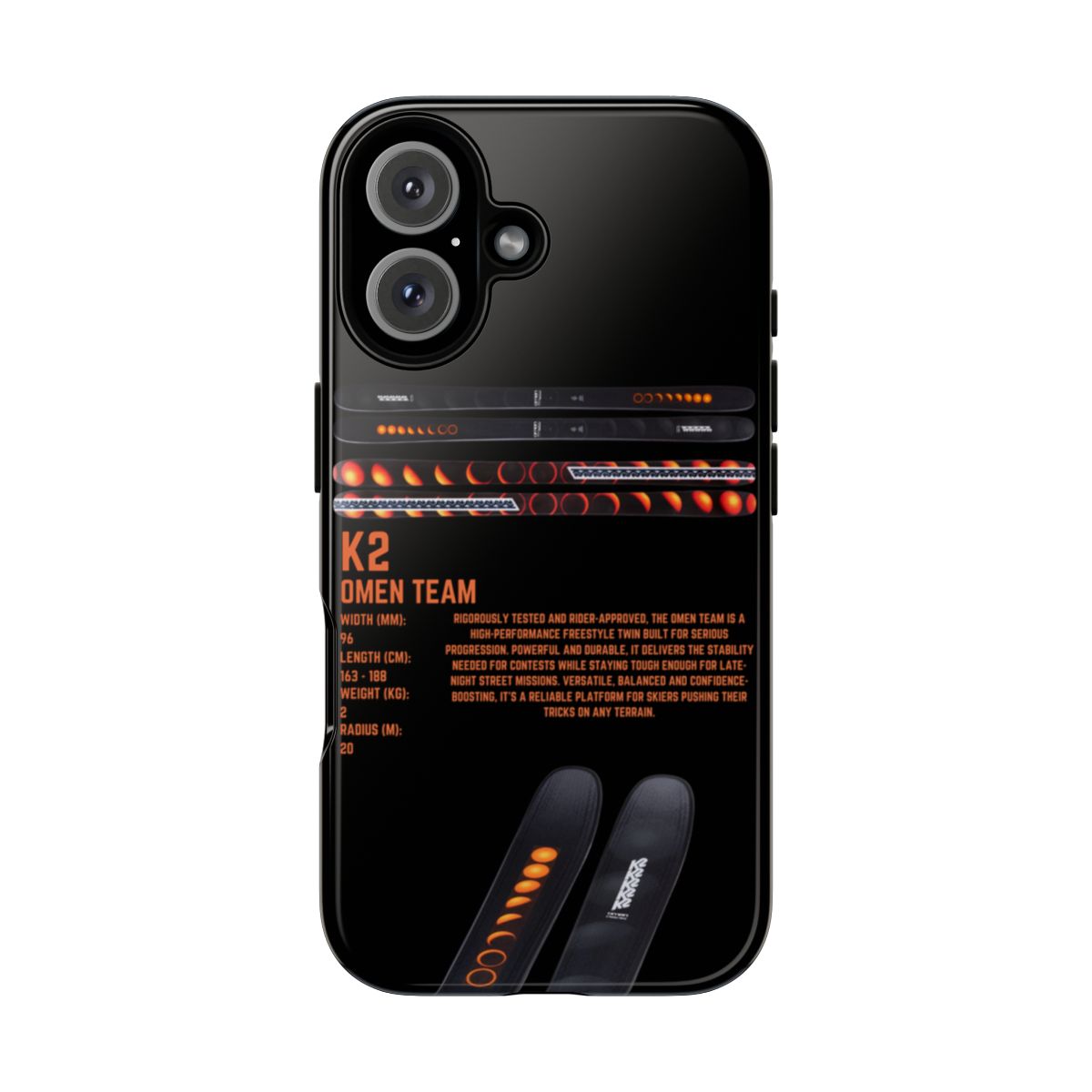 K2 Omen Team Phone Case