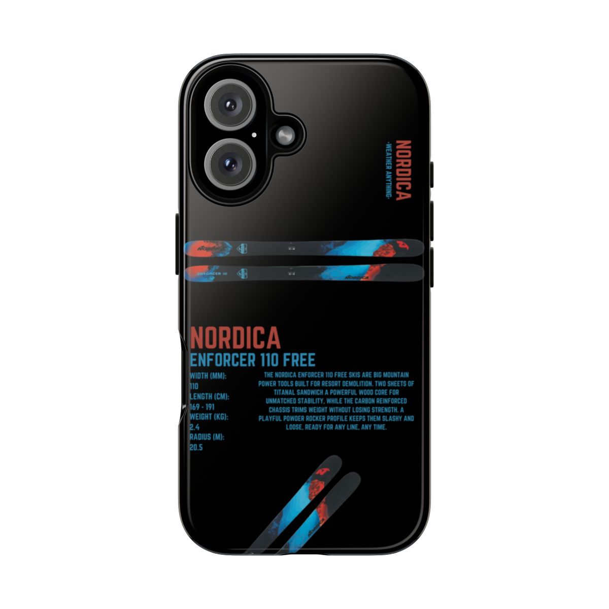 Nordica Enforcer 110 Free Phone Case