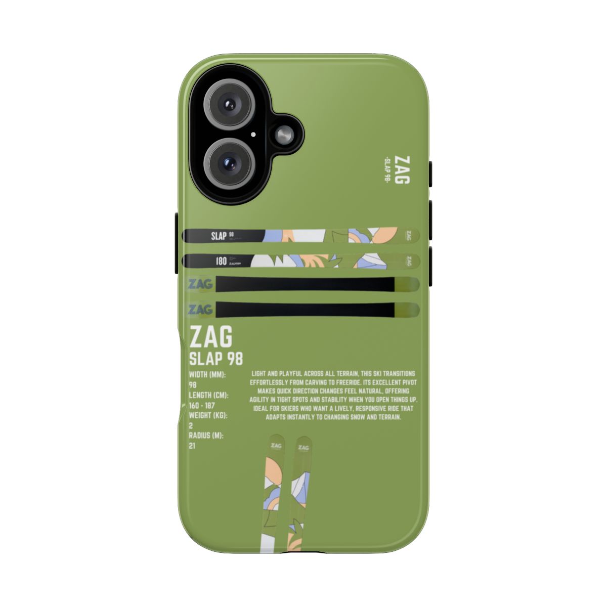 Zag Slap 98 Phone Case