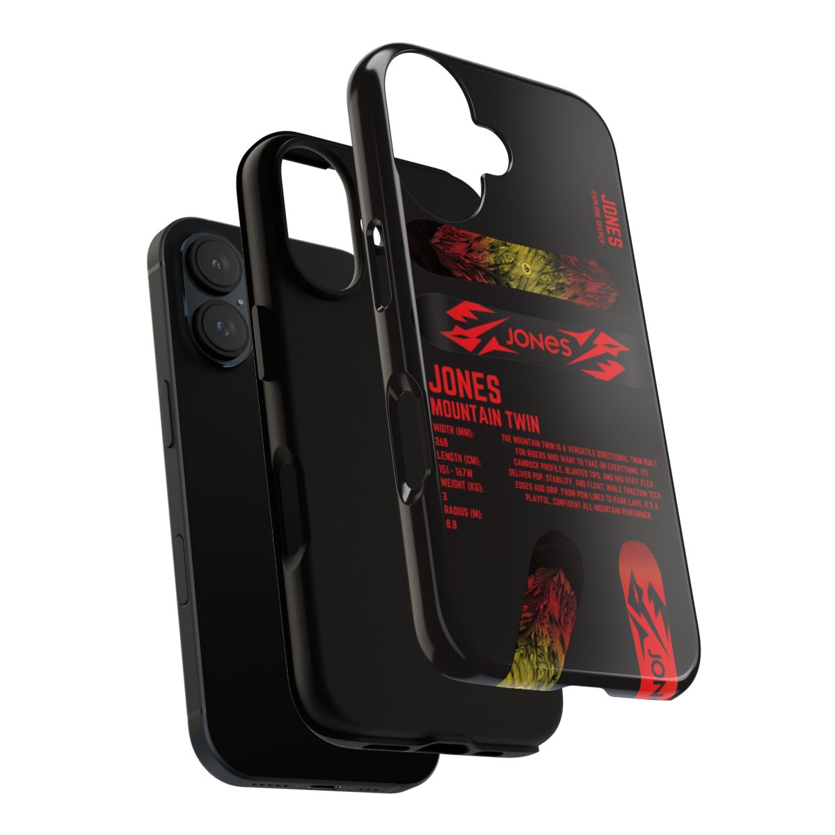 Jones Mountain Twin Phone Case