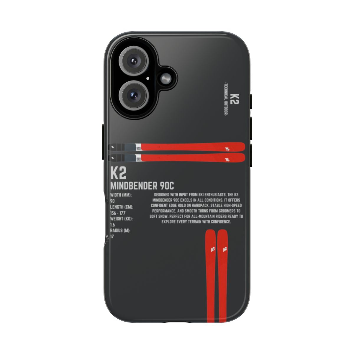 K2 Mindbender 90C Phone Case