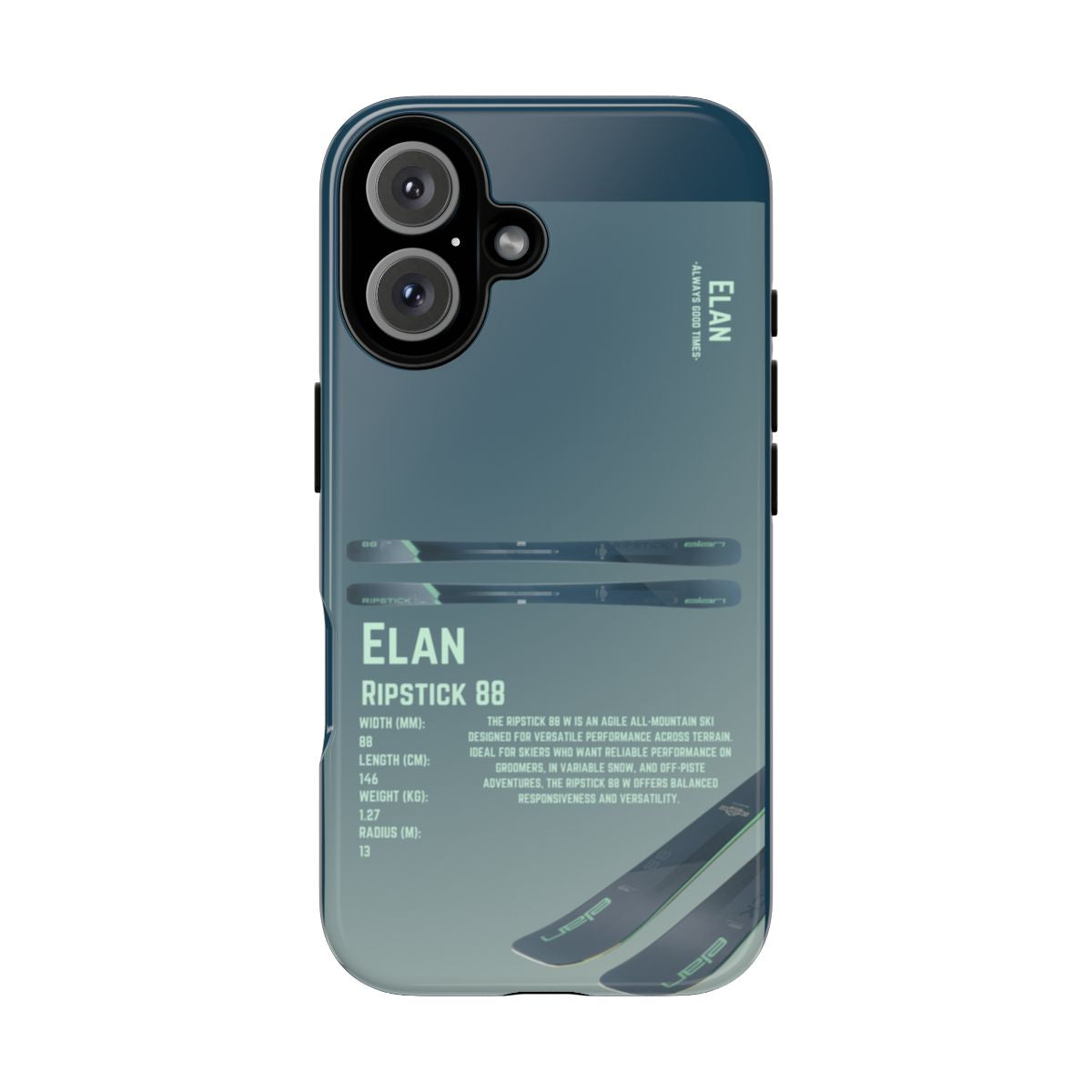 Elan Ripstick 88 Phone Case