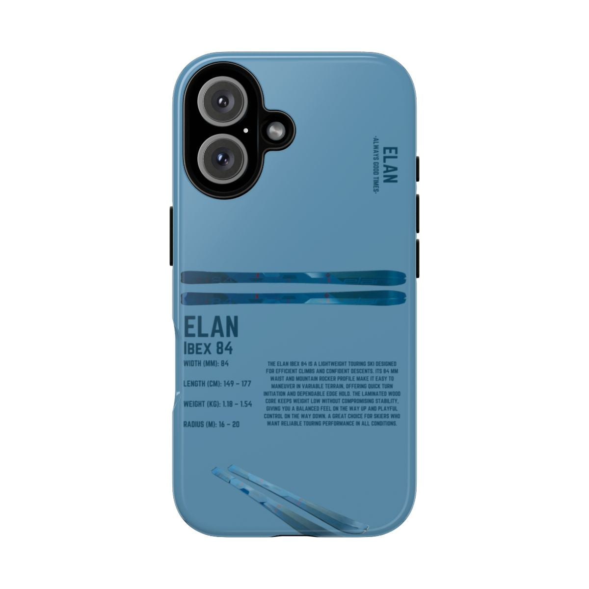 Elan Ripstick 88 Skis Phone Case