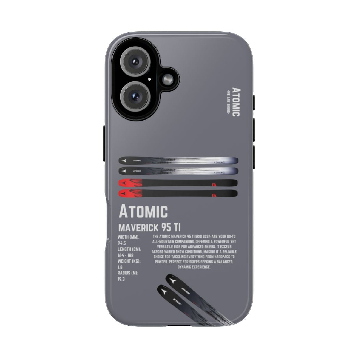 Atomic Maverick 95 TI Phone Case
