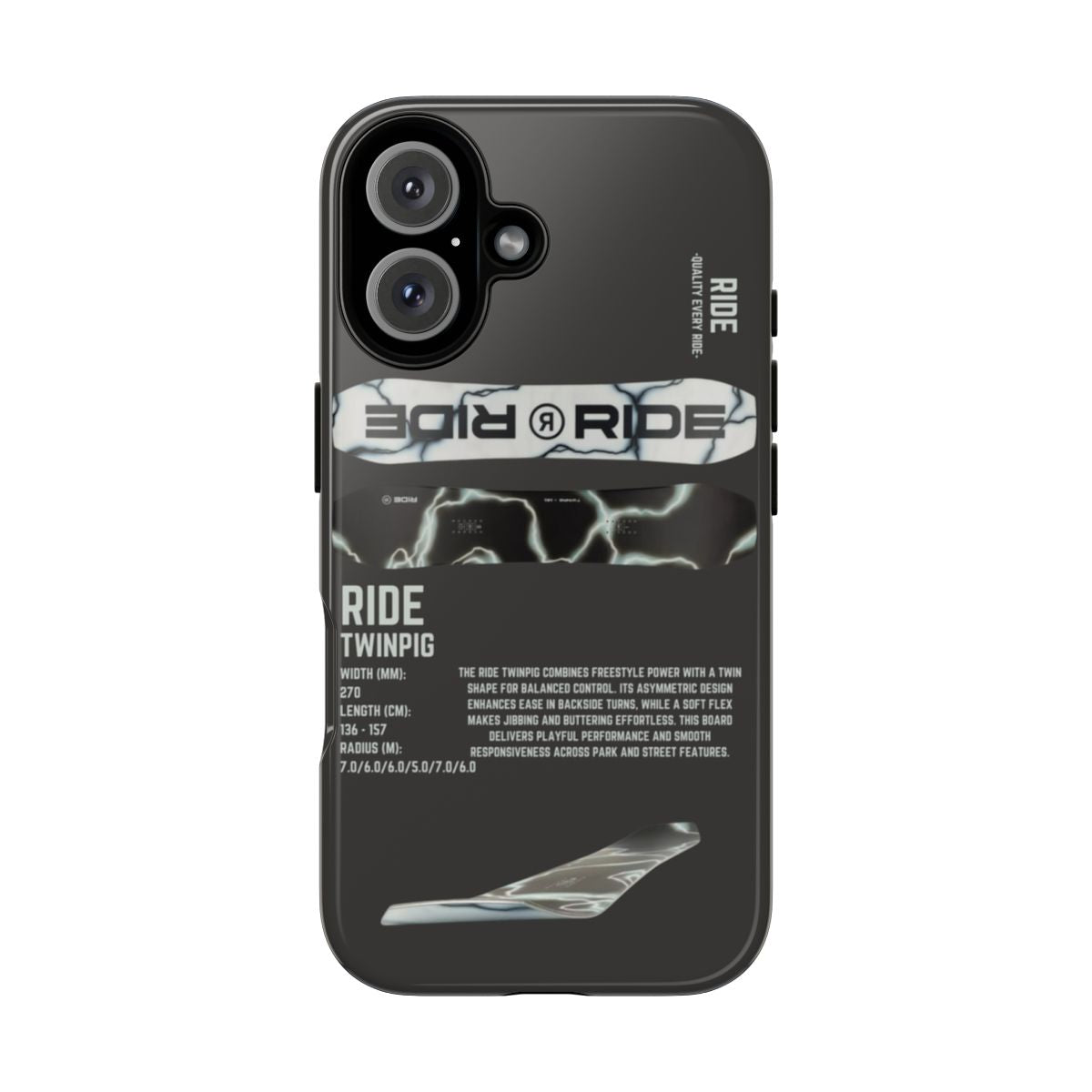 Ride Twinpig Phone Case
