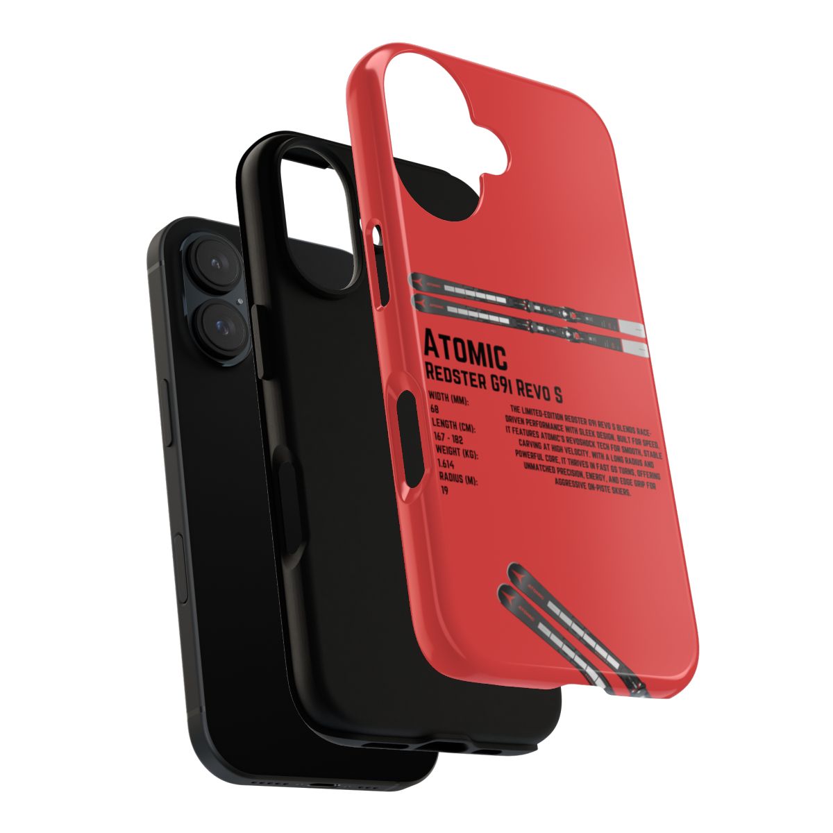 No.1 Atomic Redster G9i Revo S Width Phone Case