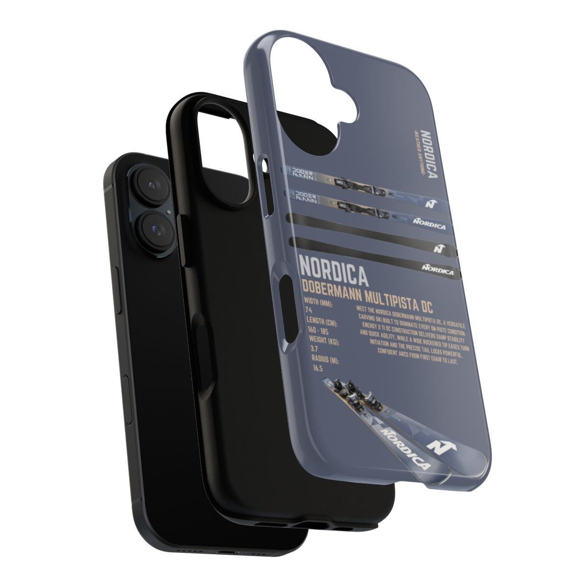 Nordica Dobermann Multipista DC Phone Case