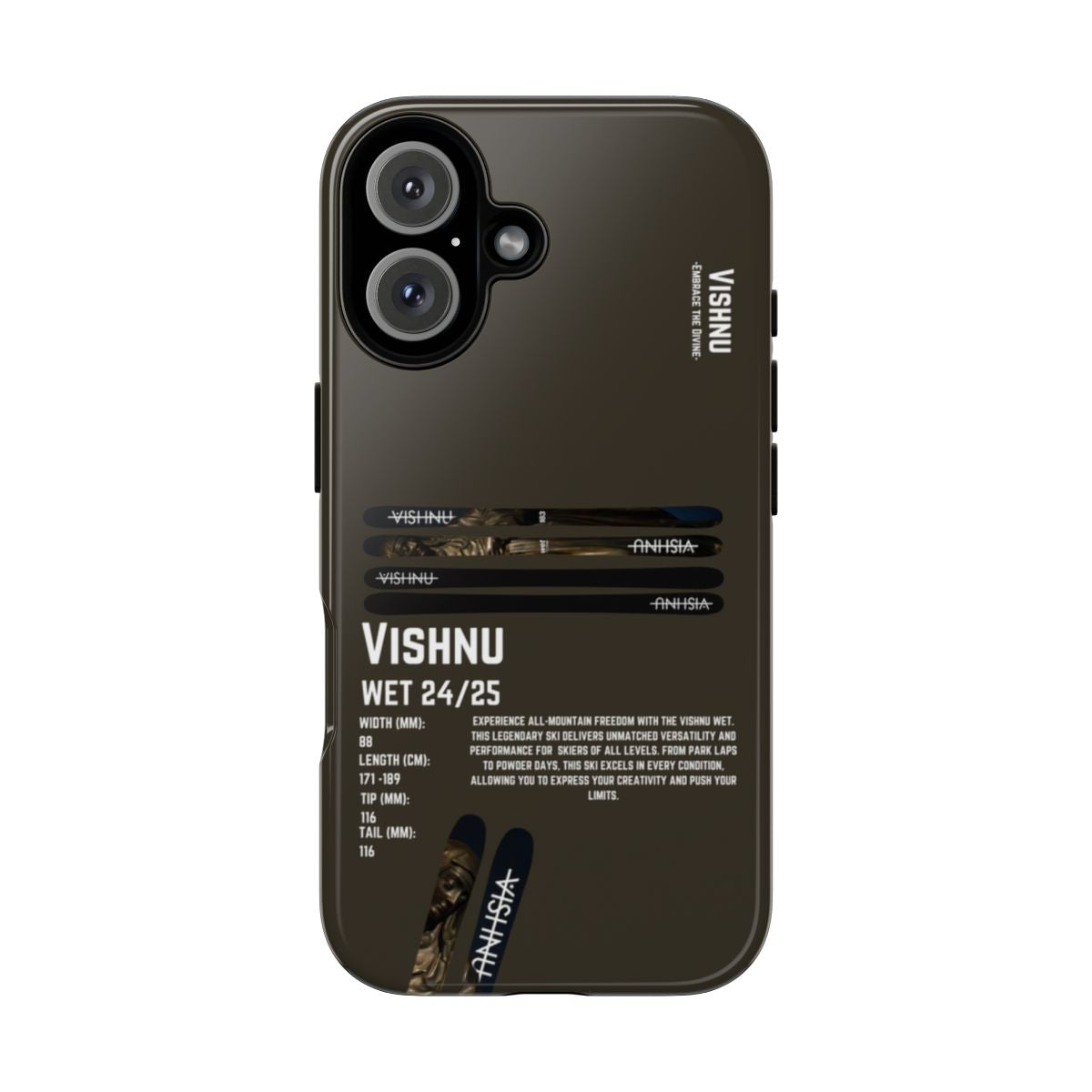 Vishnu Wet 2425 Phone Case