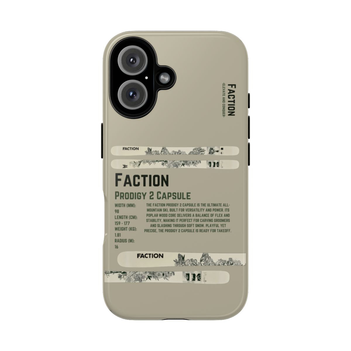 Faction Prodigy 2 Capsule Phone Case