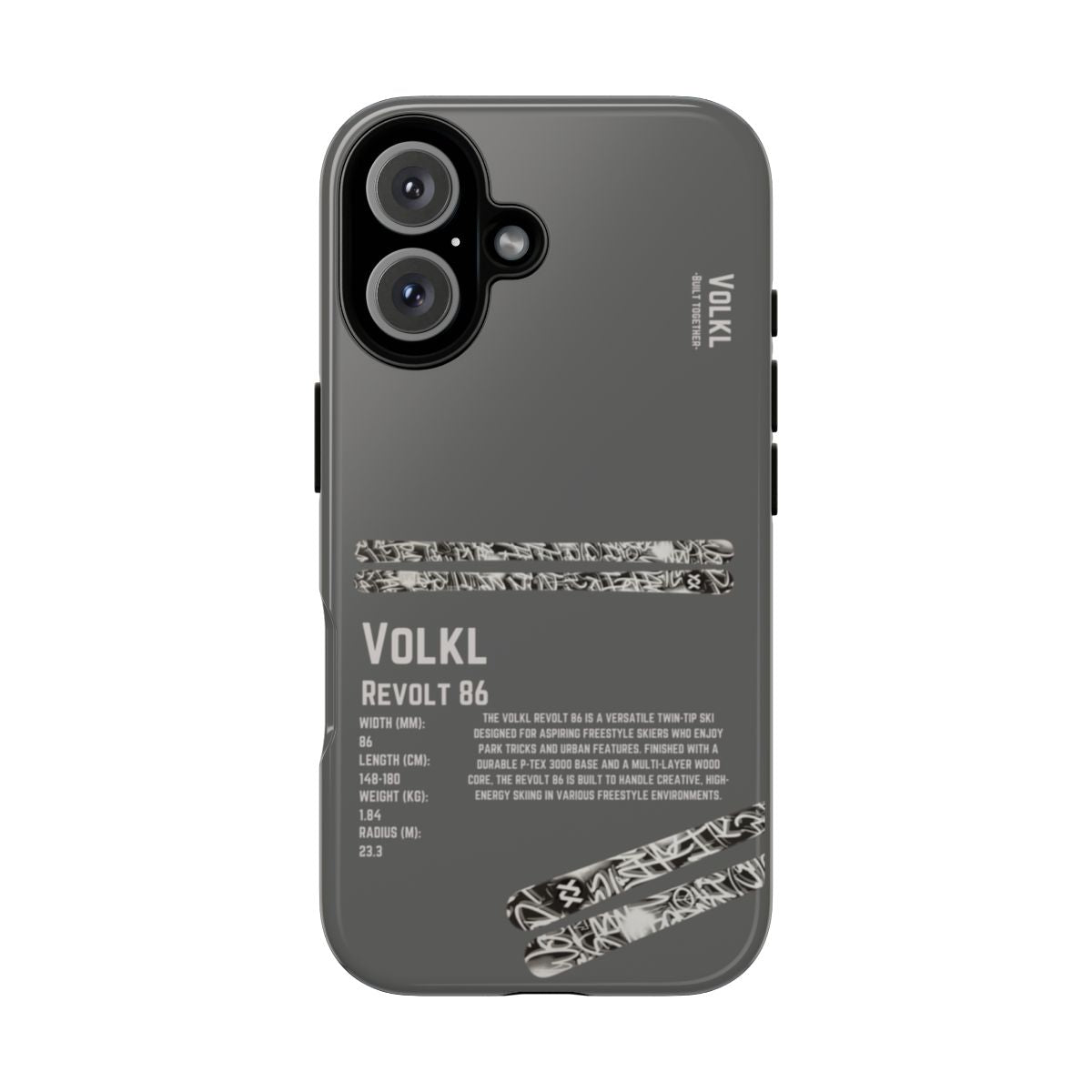 Volkl Recoult 86 Phone Case