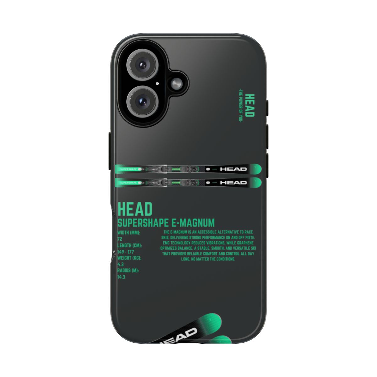 Head Supershape E-Magnum Phone Case