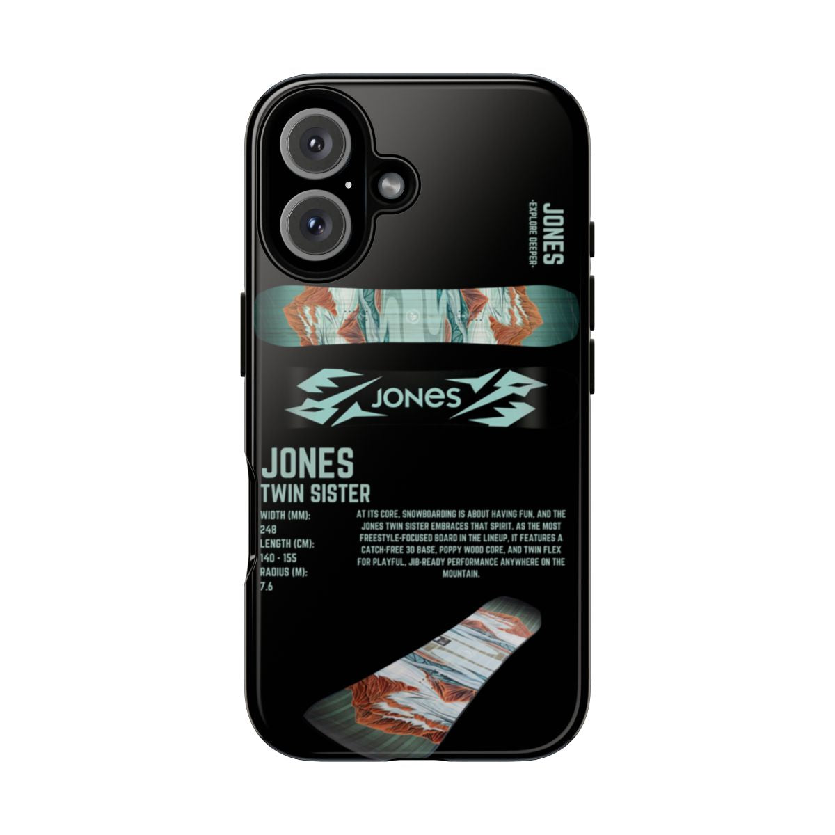 Jones Twin Sister Phone Case