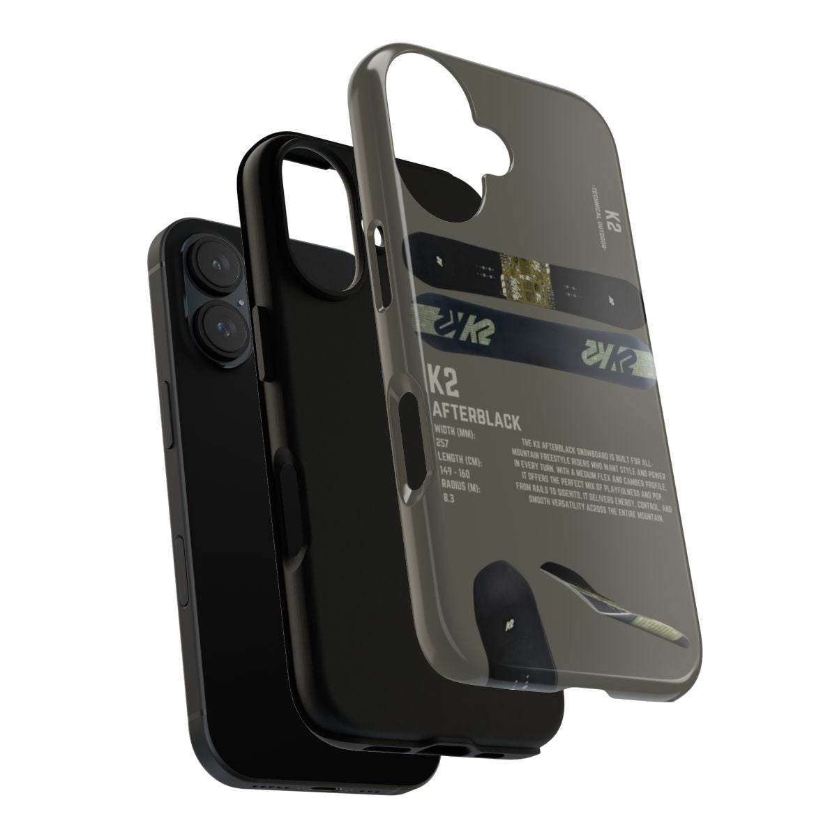 K2 Afterblack Phone Case