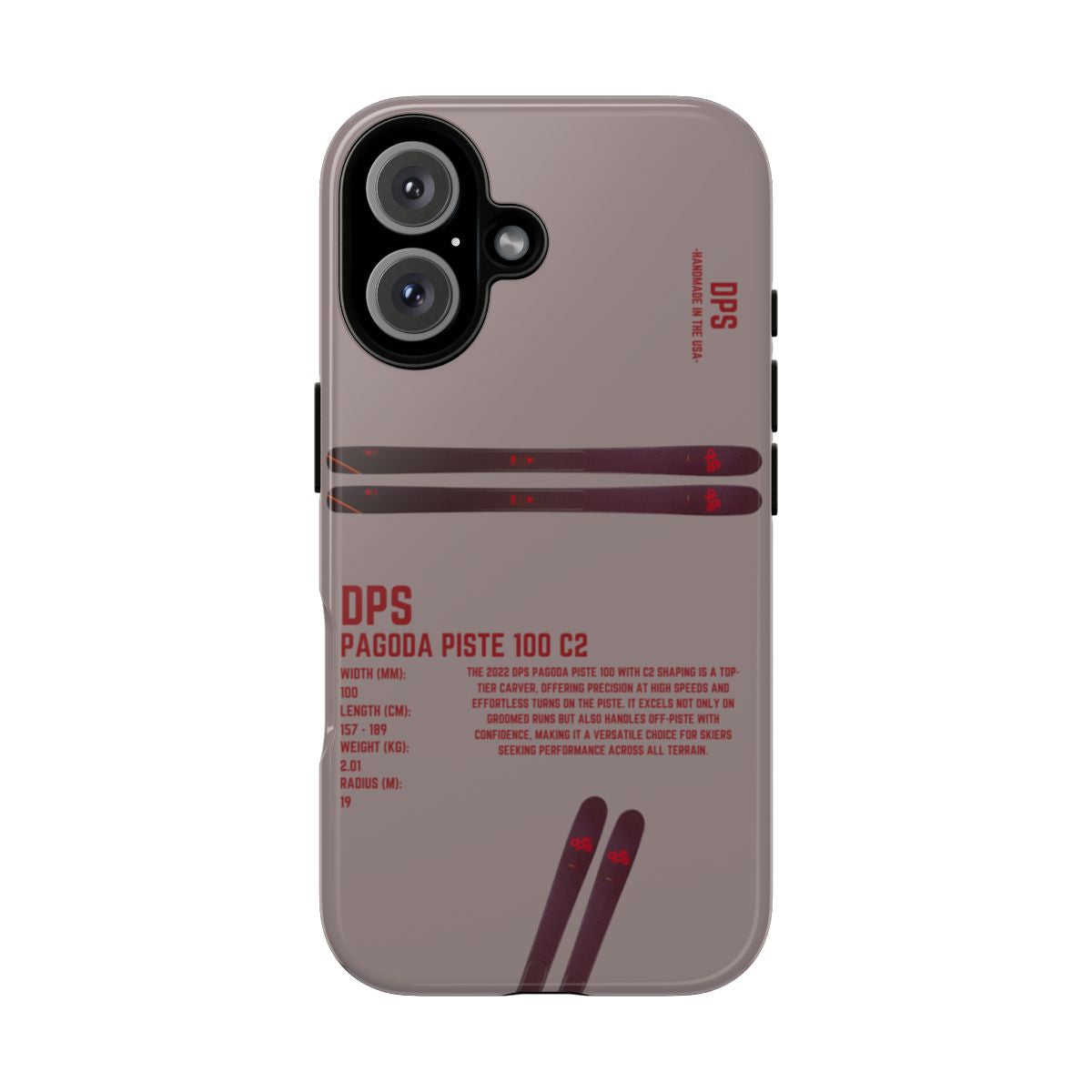 DPS Pagoda Piste 100 C2 Phone Case