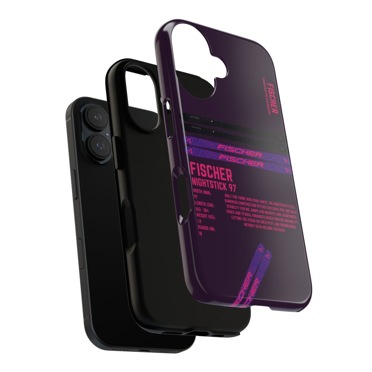 Fischer Nightstick 97 Phone Case