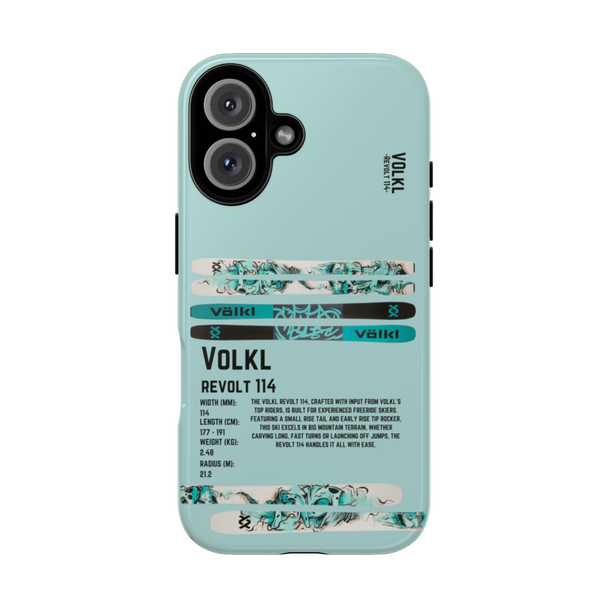 Volkl Revolt 114 Phone Case