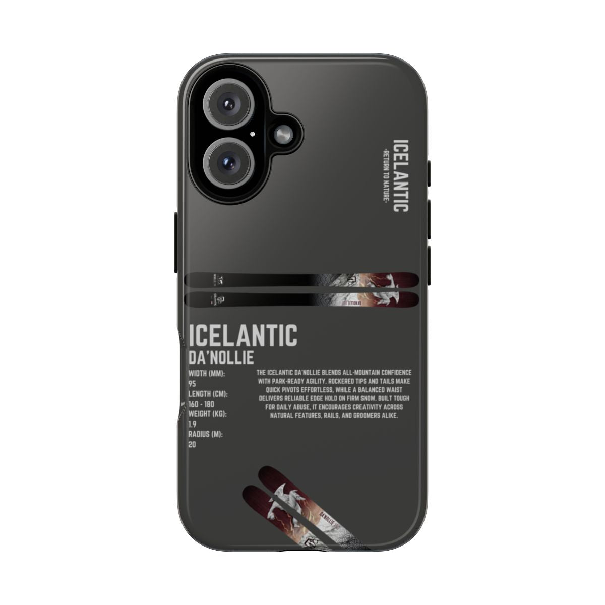 Icelantic Da'nollie Phone Case