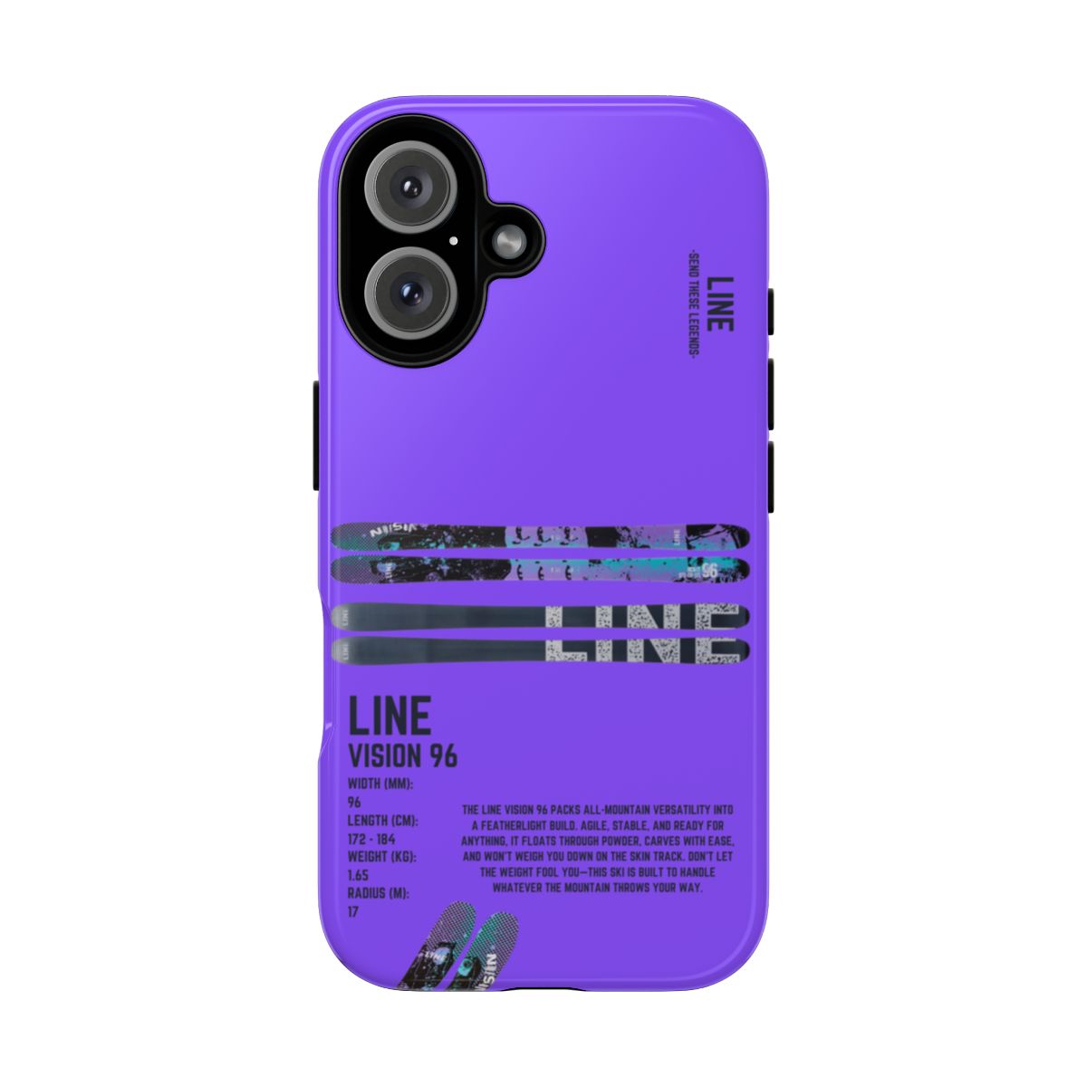 Line Vision 96 Phone Case