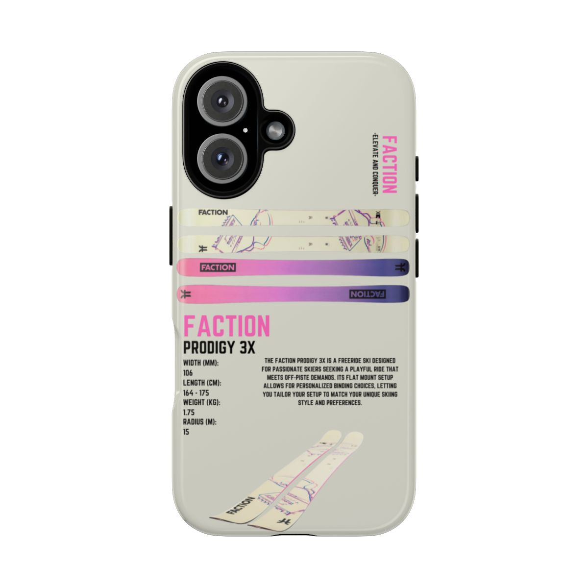 Faction Prodigy 3X Phone Case