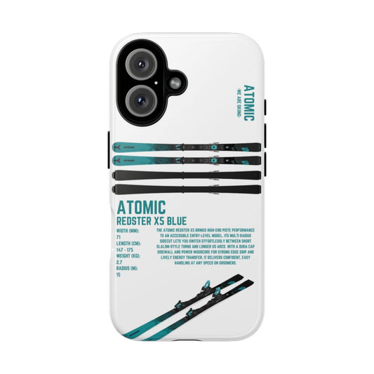 Atomic Redster X5 Blue Phone Case