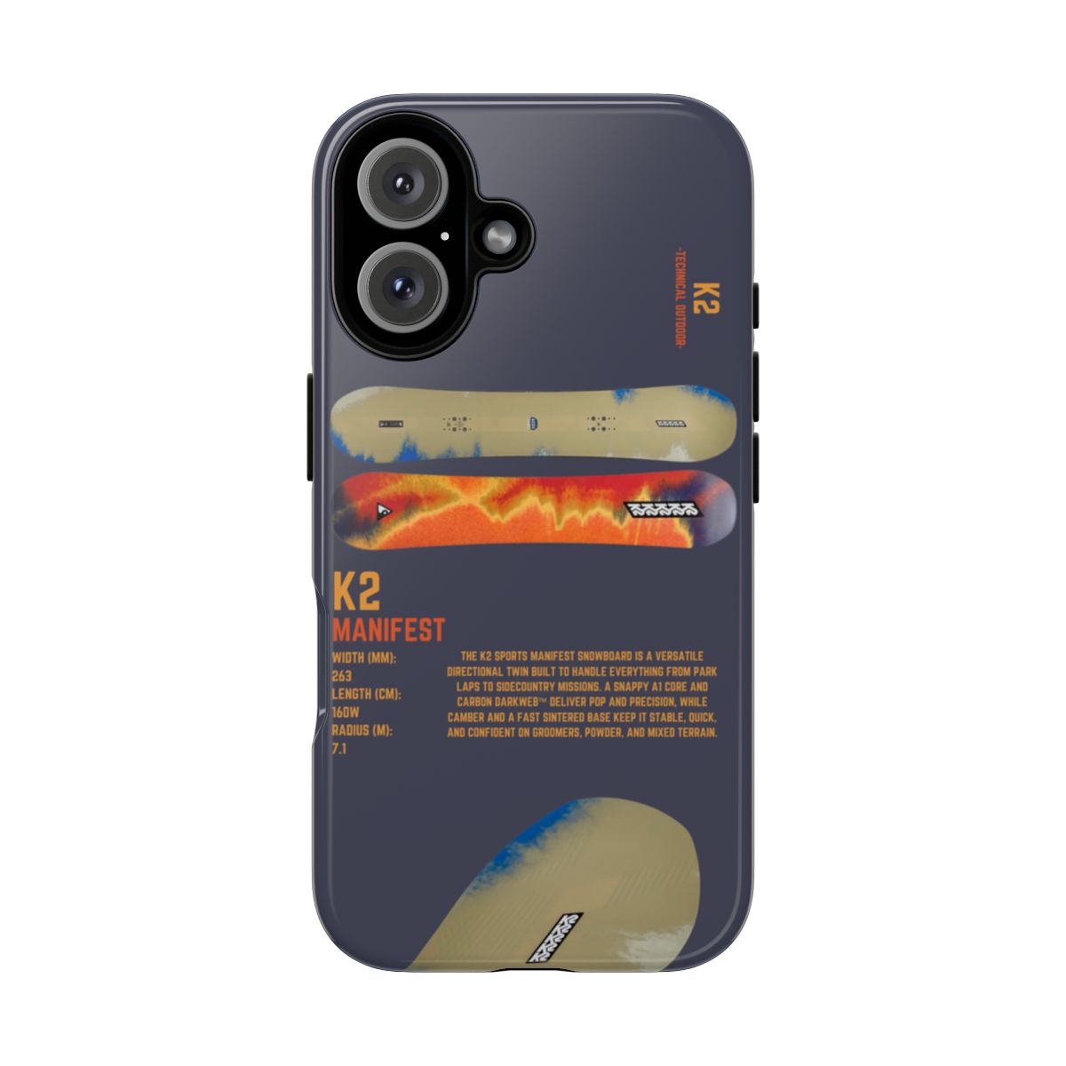 K2 Manifest Phone Case